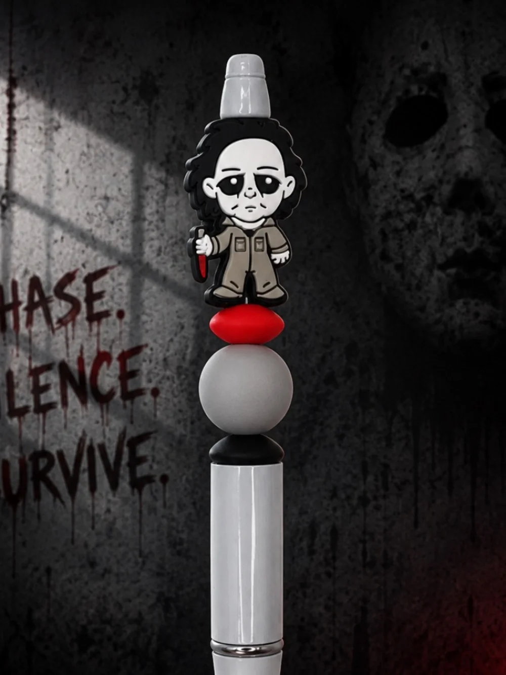 Silent Stalker Beaded Pen